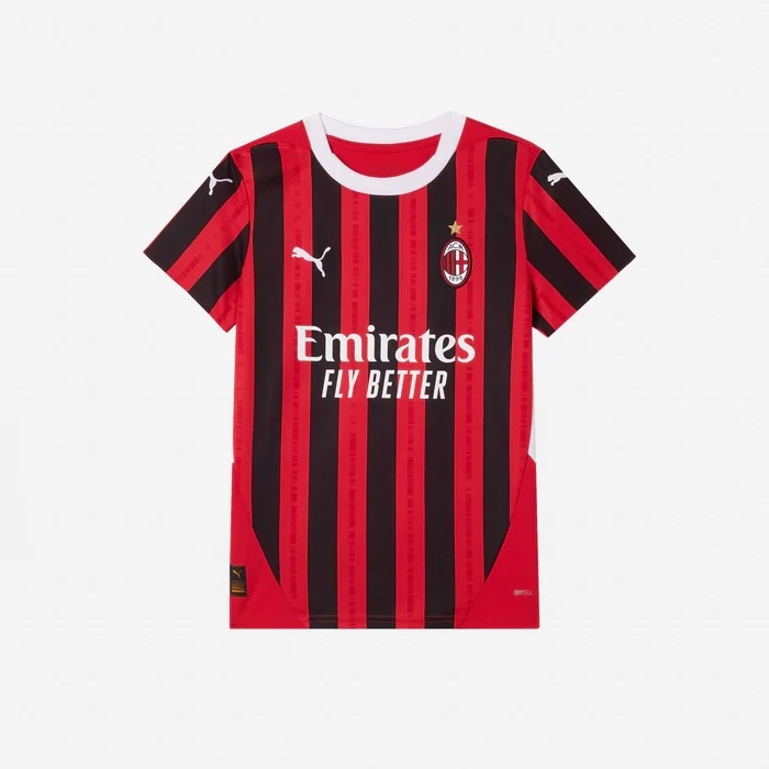 Ac Milan Home Jersey 2024 25   Youth 176   Yxxl