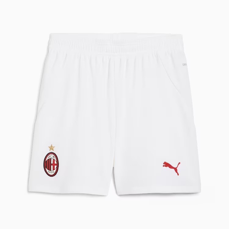 Ac Milan Home Shorts 2024 25   Youth 128