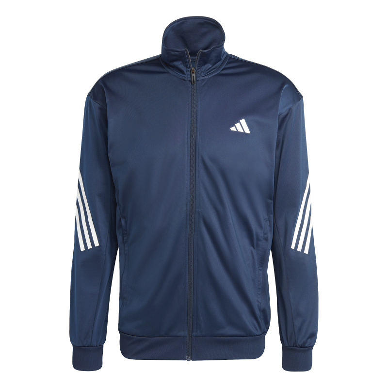 Adidas 3 Stripe Knitted Jacket  Navy    S