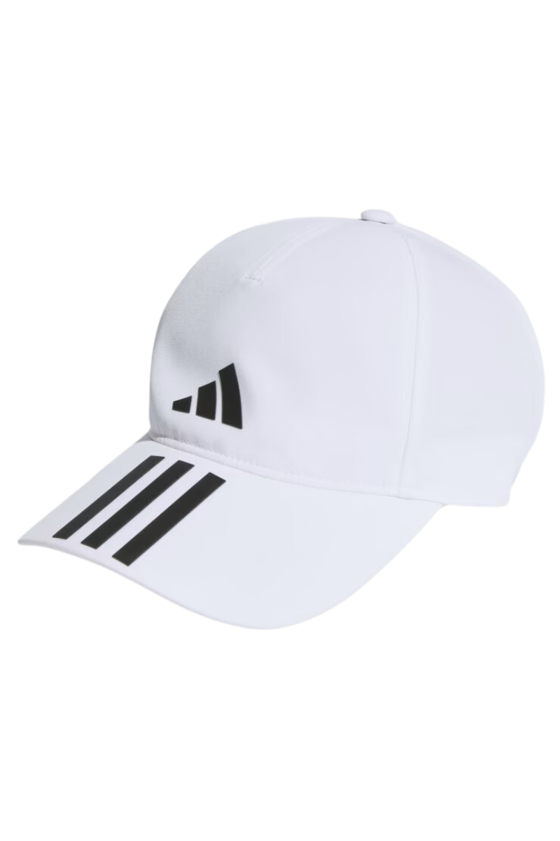 Adidas Bb 3 Stripes Cap   Hvid   Kasket
