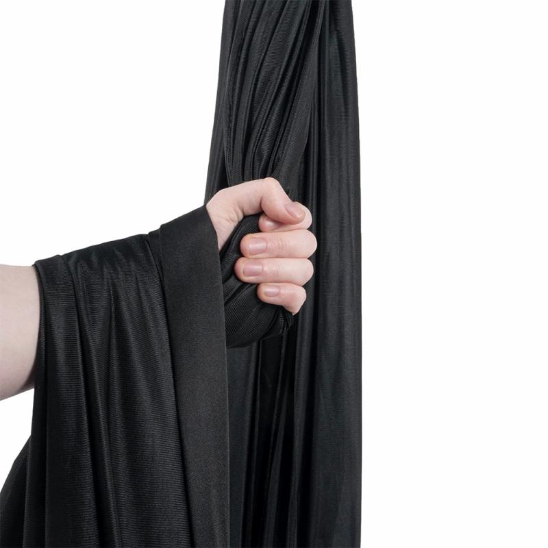 Aerial Yoga Hængekøje  Sort   6 M