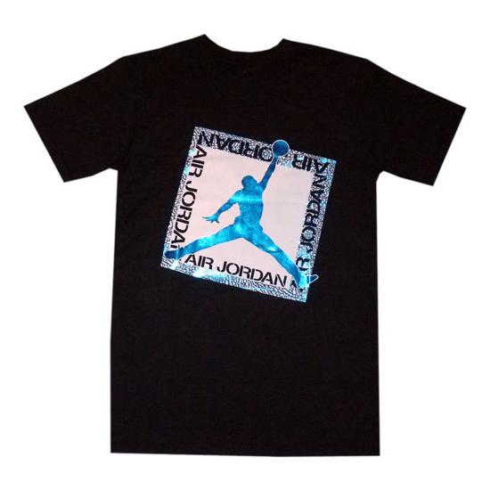 Air Jordan Shine On T Shirt   Sort M