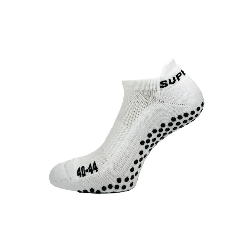 Ankel Grip Socks   Hvid   Small 36 39