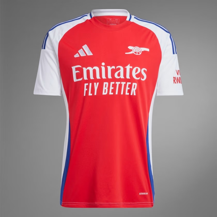 Arsenal Home Jersey 2024 25   Mens S