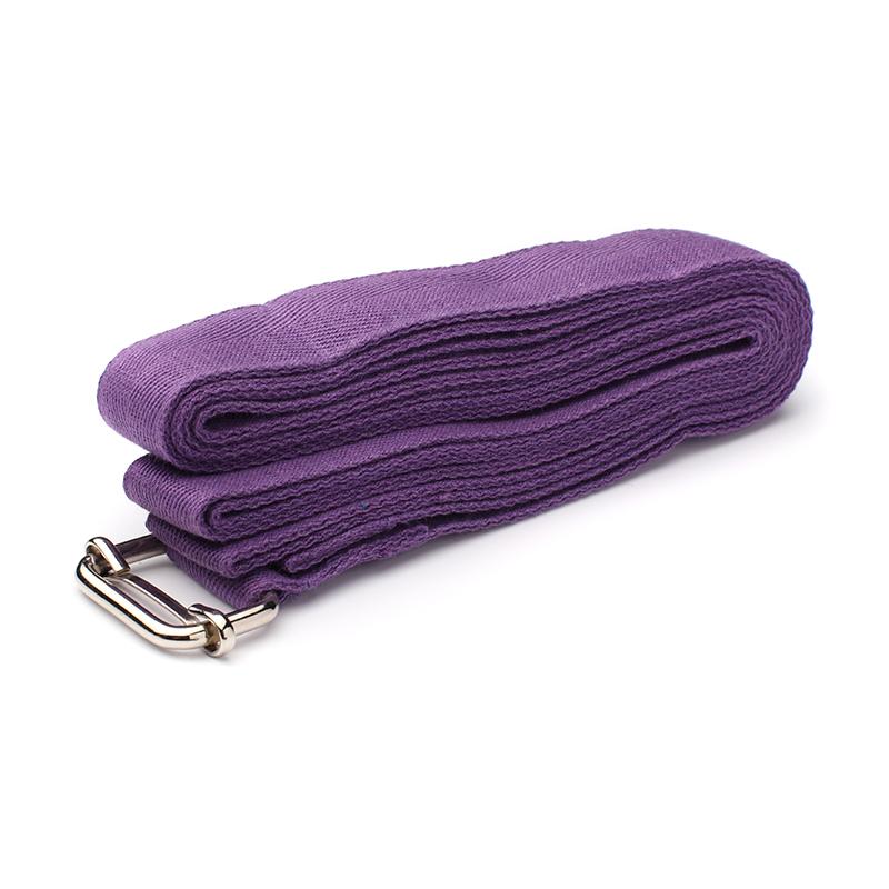 Asana økologisk Pune Yogabælte  Lilla 250x2 7 Cm