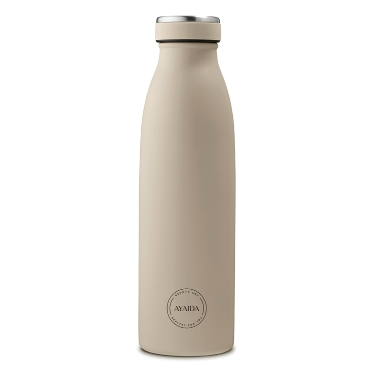 Aya Amp Ida Drikkeflaske  500 Ml   Cream Beige