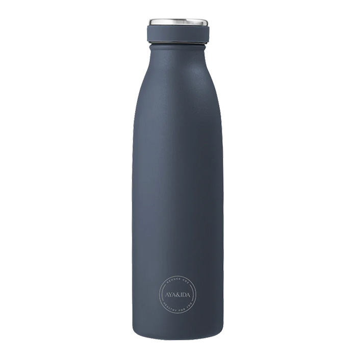 Aya Amp Ida Drikkeflaske  500 Ml   Navy Blue