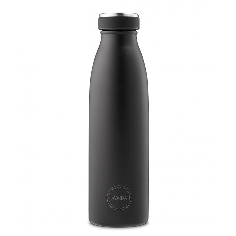 Aya Amp Ida Drikkeflaske  500 Ml   Sort