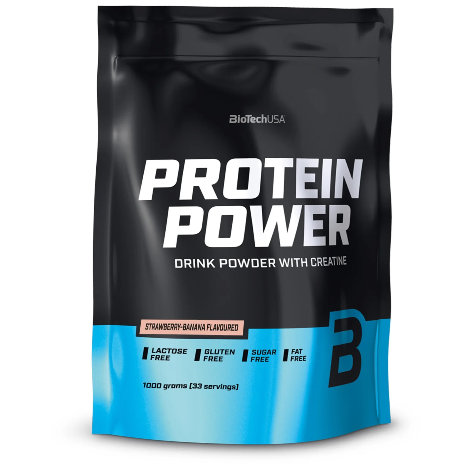 Biotech Usa   Protein Power Strawberry   Banana   1000g