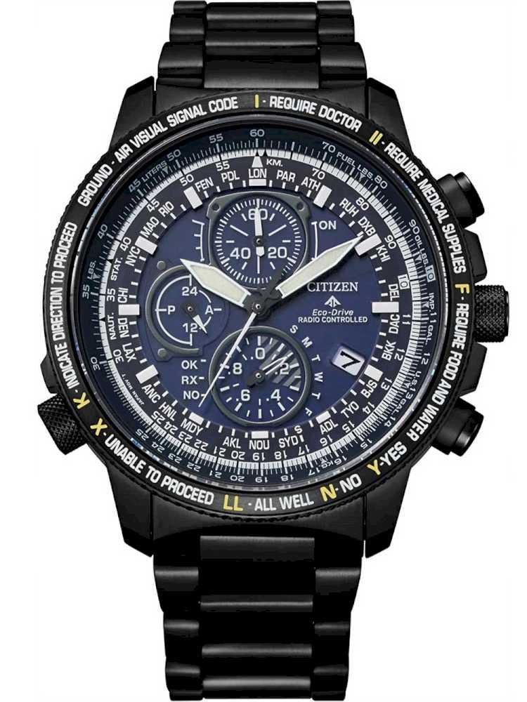 Citizen At8195 85l Herreur Radiostyret Ur Eco Drive