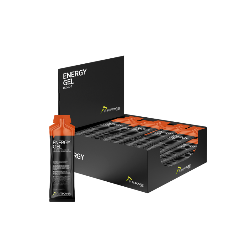 Energy Gel Koffein Appelsin 12x60 G