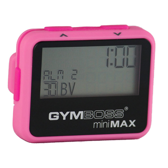 Gymboss Minimax Interval Timer  Pink
