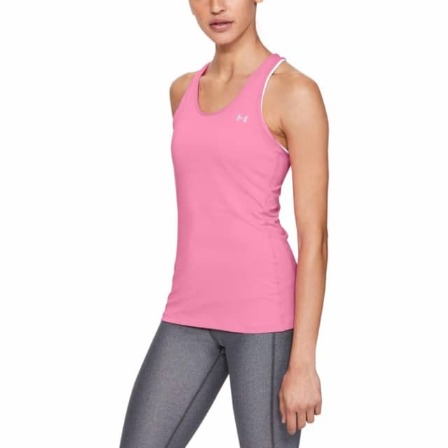 Kvinders Under Armour Racer Tanktop   Lipstick Pink Xs
