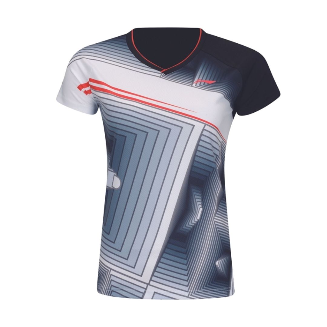 Li Ning Aayr378 1 Dame T Shirt Black