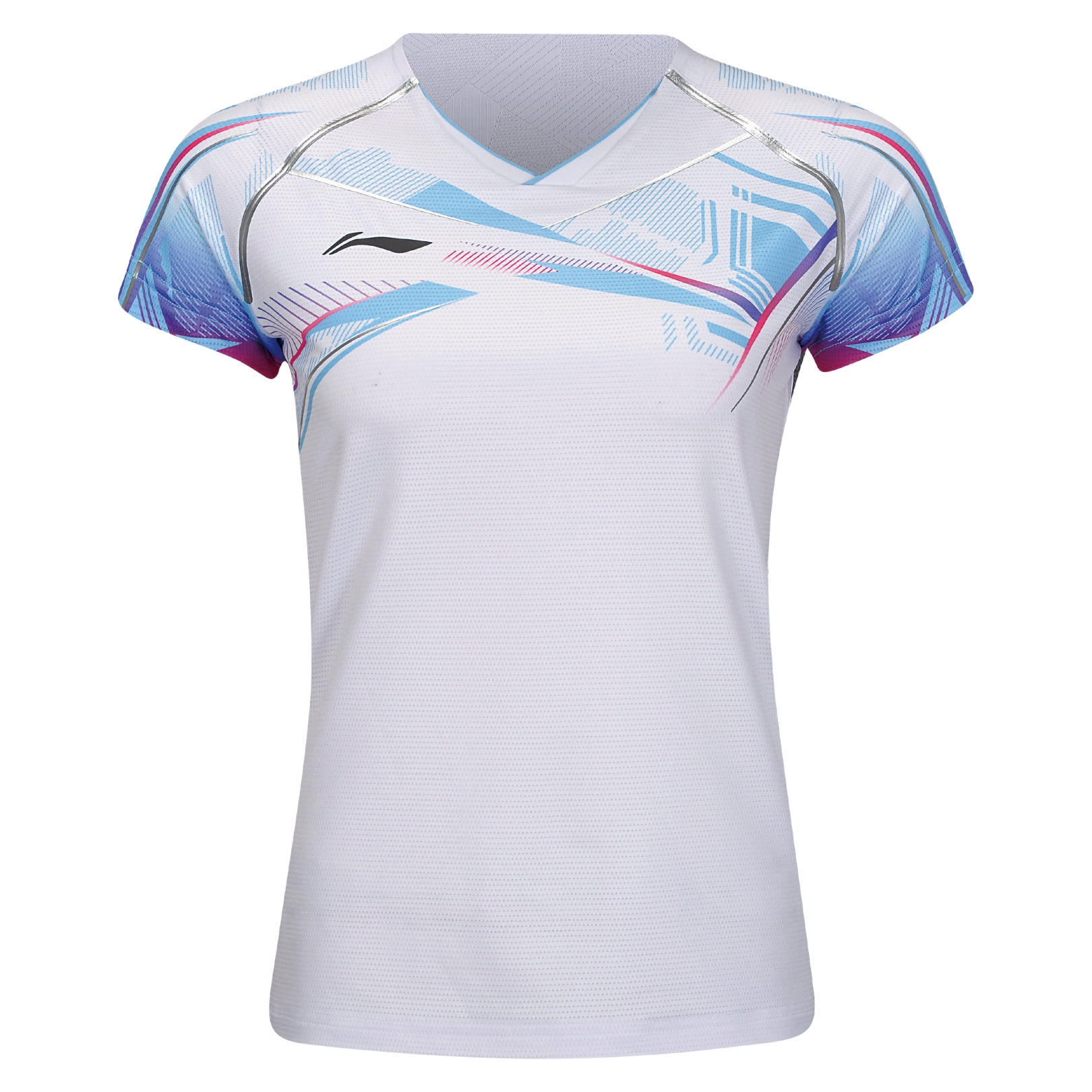 Li Ning Aayt580 1 Women T Shirt Ice Breaker White