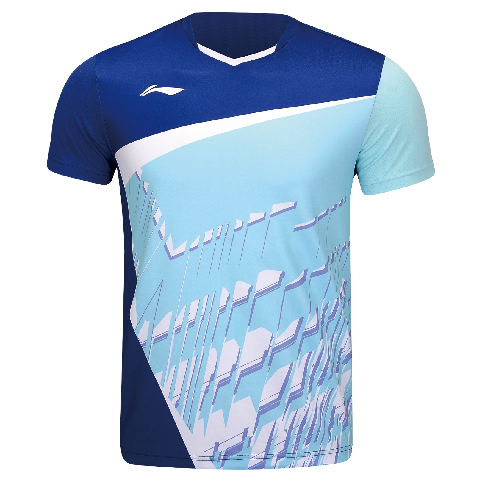 Li Ning Aayu147 3 Water T Shirt Blue