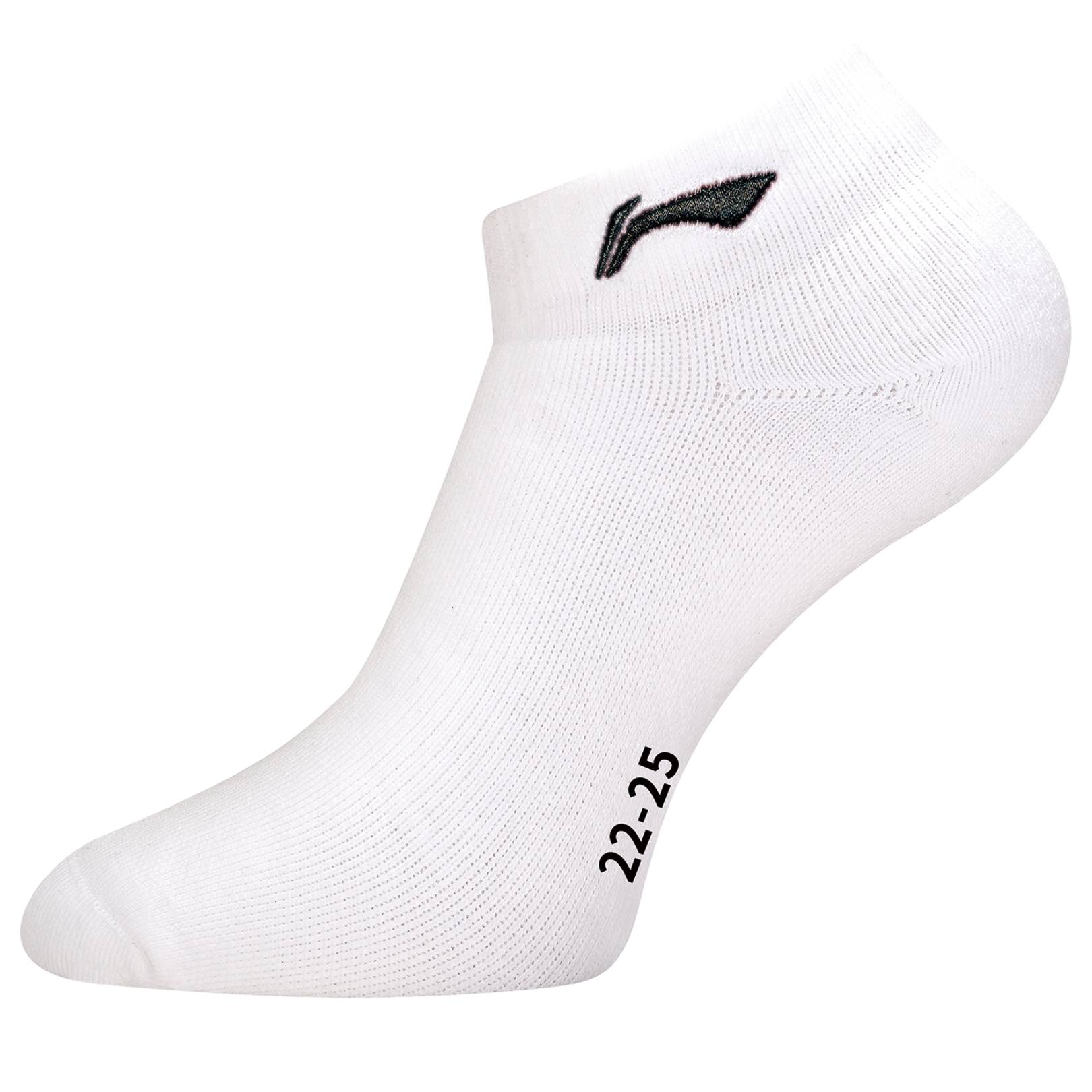 Li Ning Awsu080 1 Socks Minor Logo White