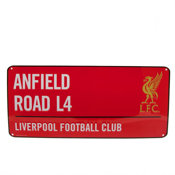 Liverpool Fc Anfield Road Metalskilt