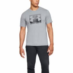 Mænds Under Armour   Charged Cotton T Shirt   Grå 5xl