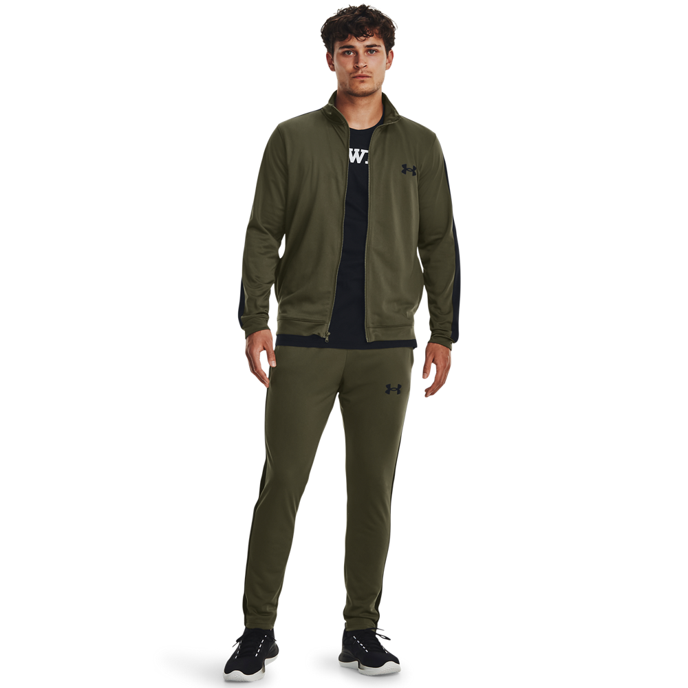 Mænds Under Armour   Knit Track Suit   Marine Green Xxl