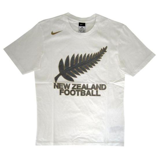 New Zealand Tee All Whites Vm 2010   Hvid M