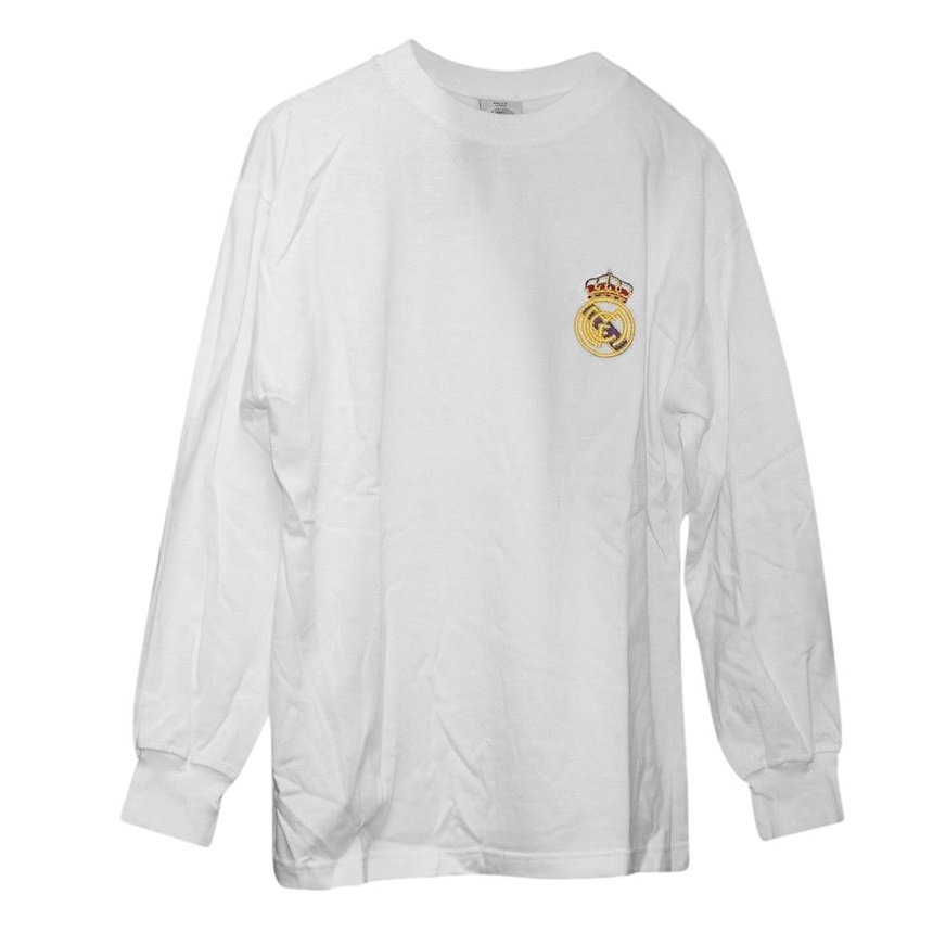 Real Madrid Home Shirts L S 1960s   Aansi 15 M