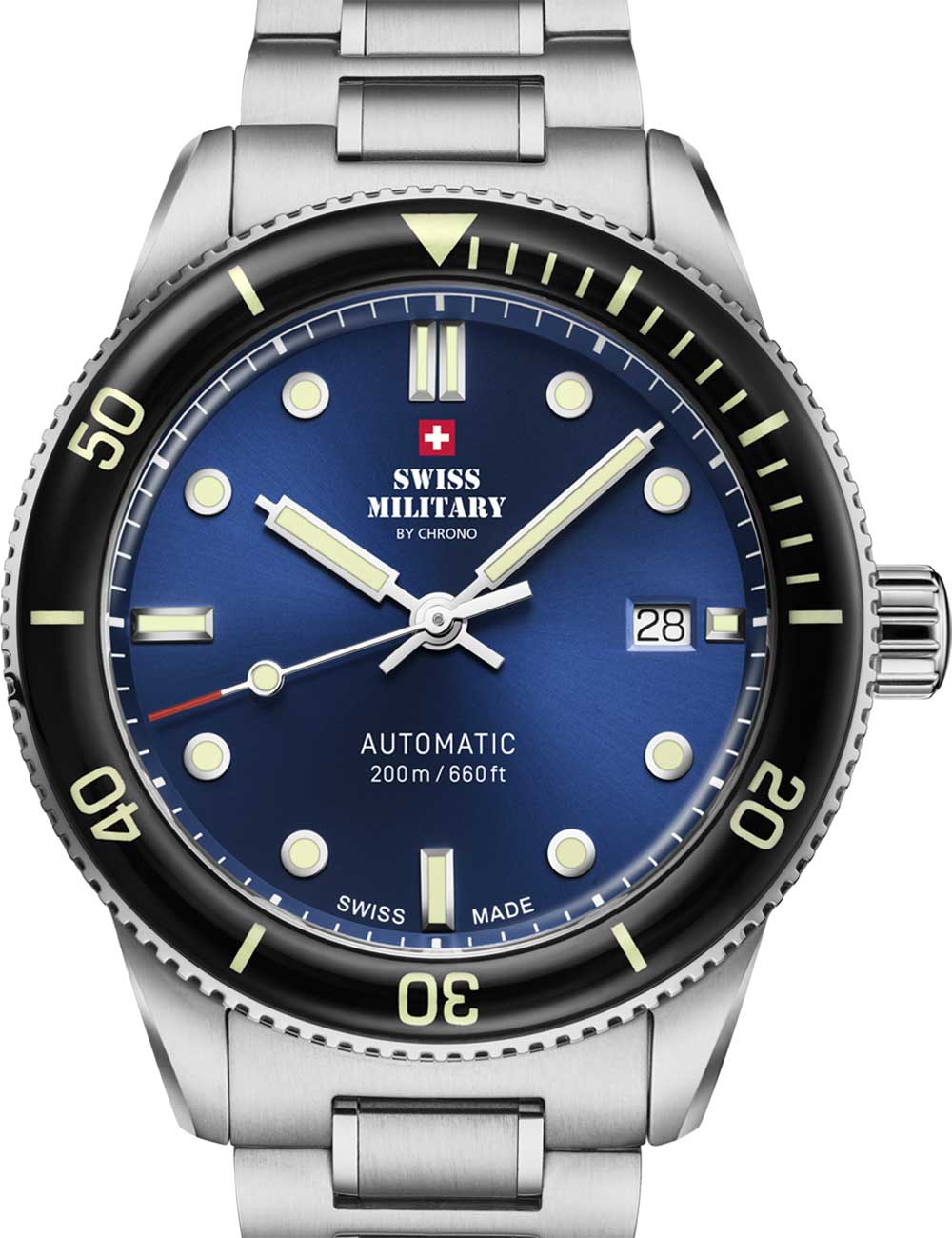 Swiss Military Sma34106 02 Herreur Automatic Diver
