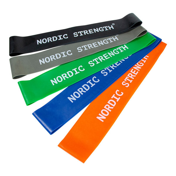 Træningselastik 5 Pack   Nordic Strength