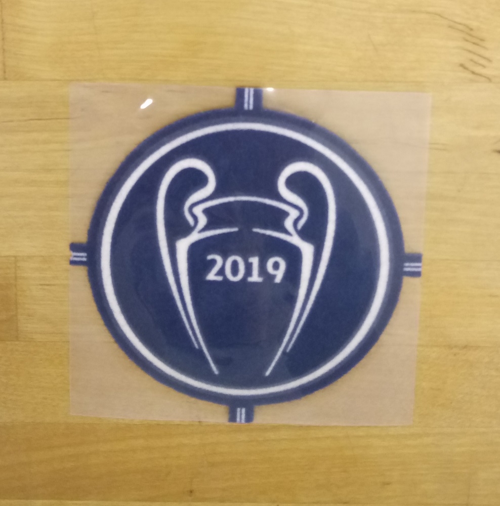 Uefa Starball Ucl Winners 2019 Sleeve Badge   Adult Adult