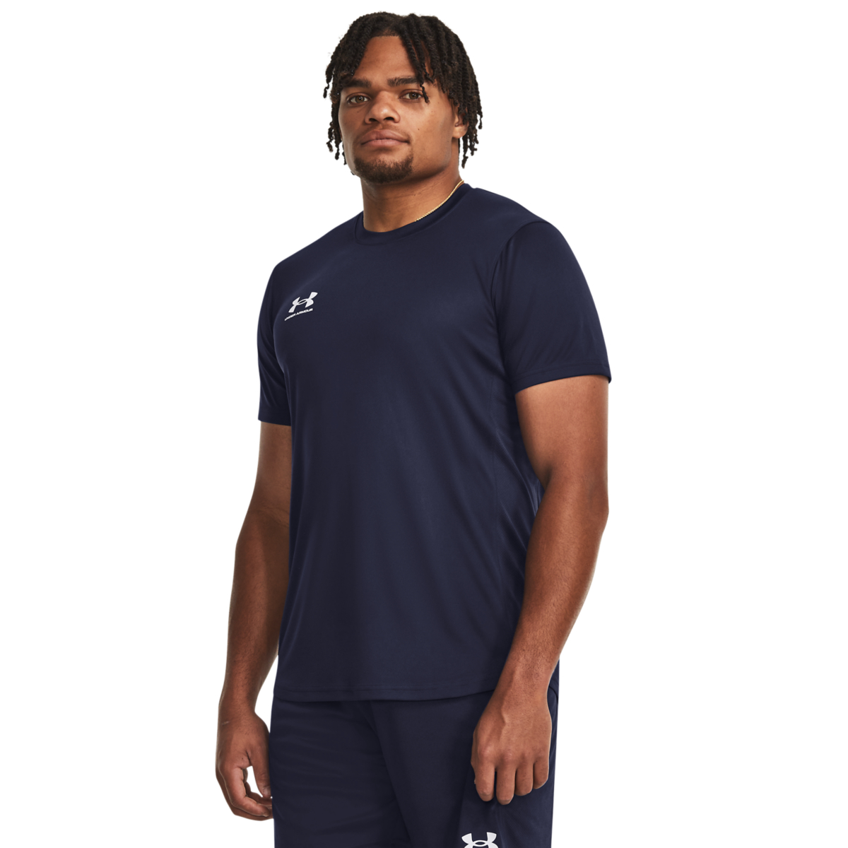 Under Armour Mænd   Challenger Train Short Sleeve   Midnight Navy Xxl
