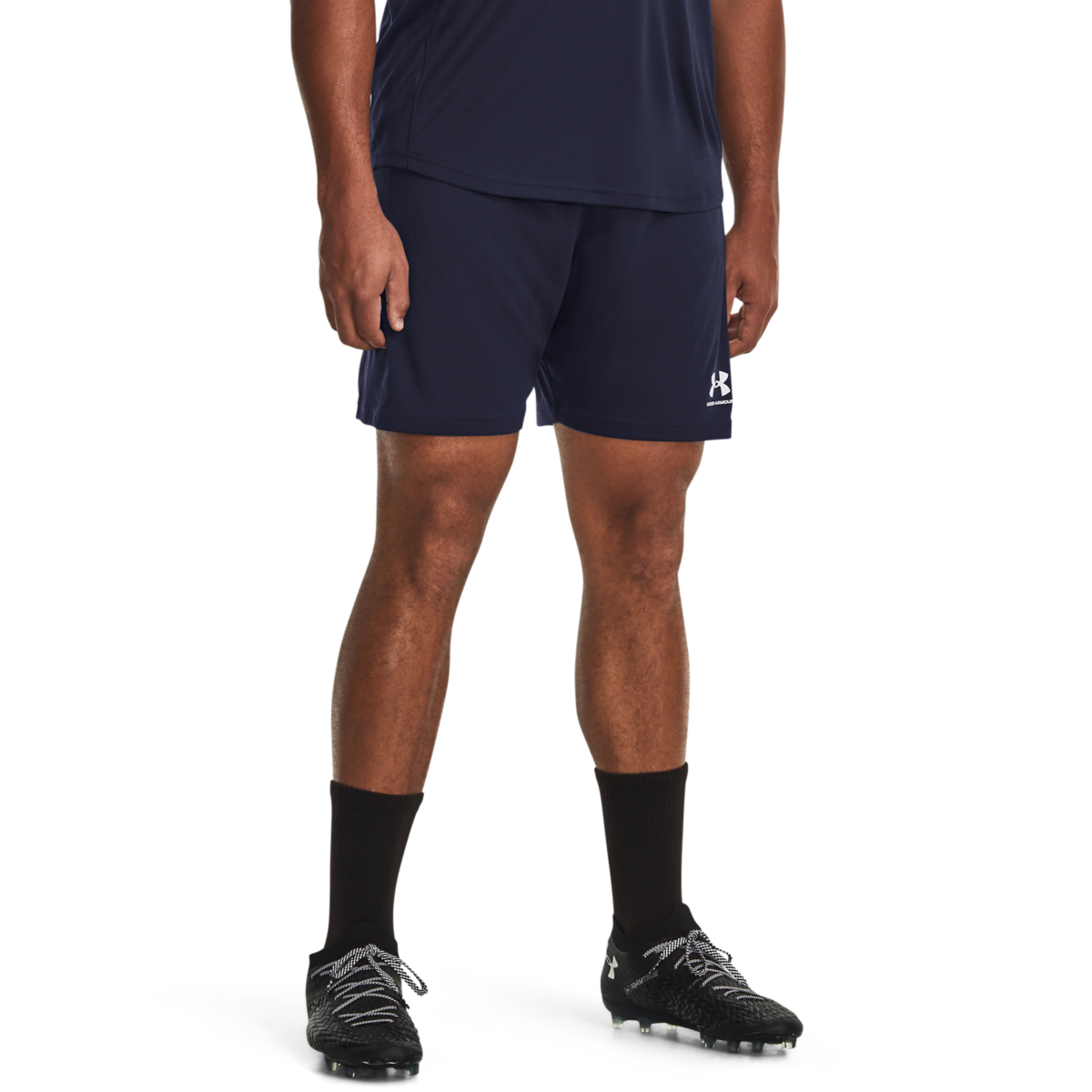 Under Armour Mænds   Challenger Knit Shorts   Midnight Navy Xxl