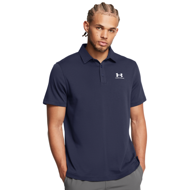 Under Armour Mænds   Icon Polo   Midnight Navy Xxl