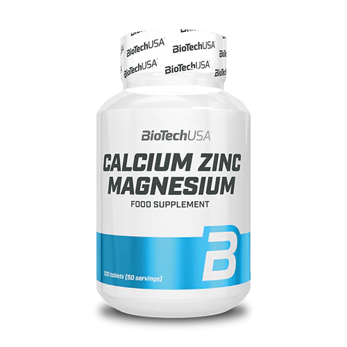 Biotech Usa   Calcium Zinc Magnesium   100 Tabs