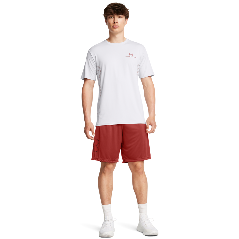 Mænds Under Armour   Tech Graphic Shorts   Earthen Orange S