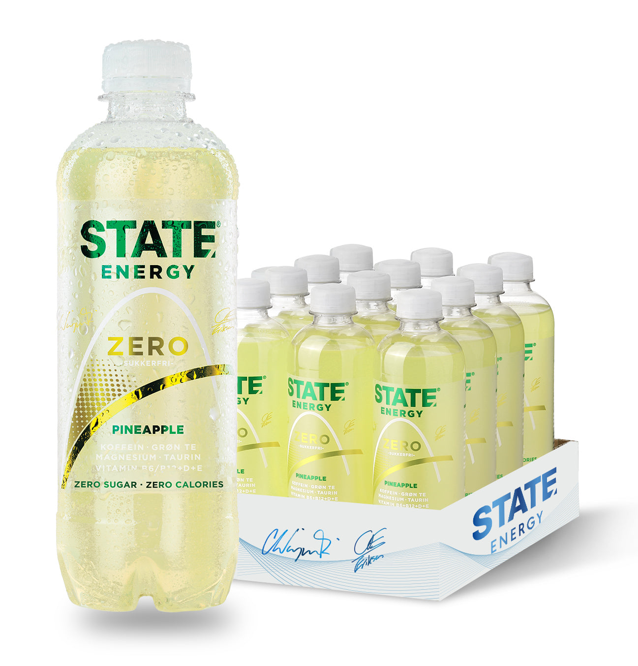 State Energy   Pineapple Zero  12x 400ml