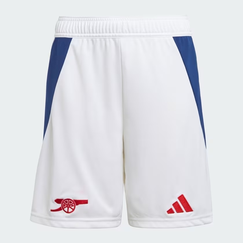 Arsenal Home Shorts 2024 25   Youth 140