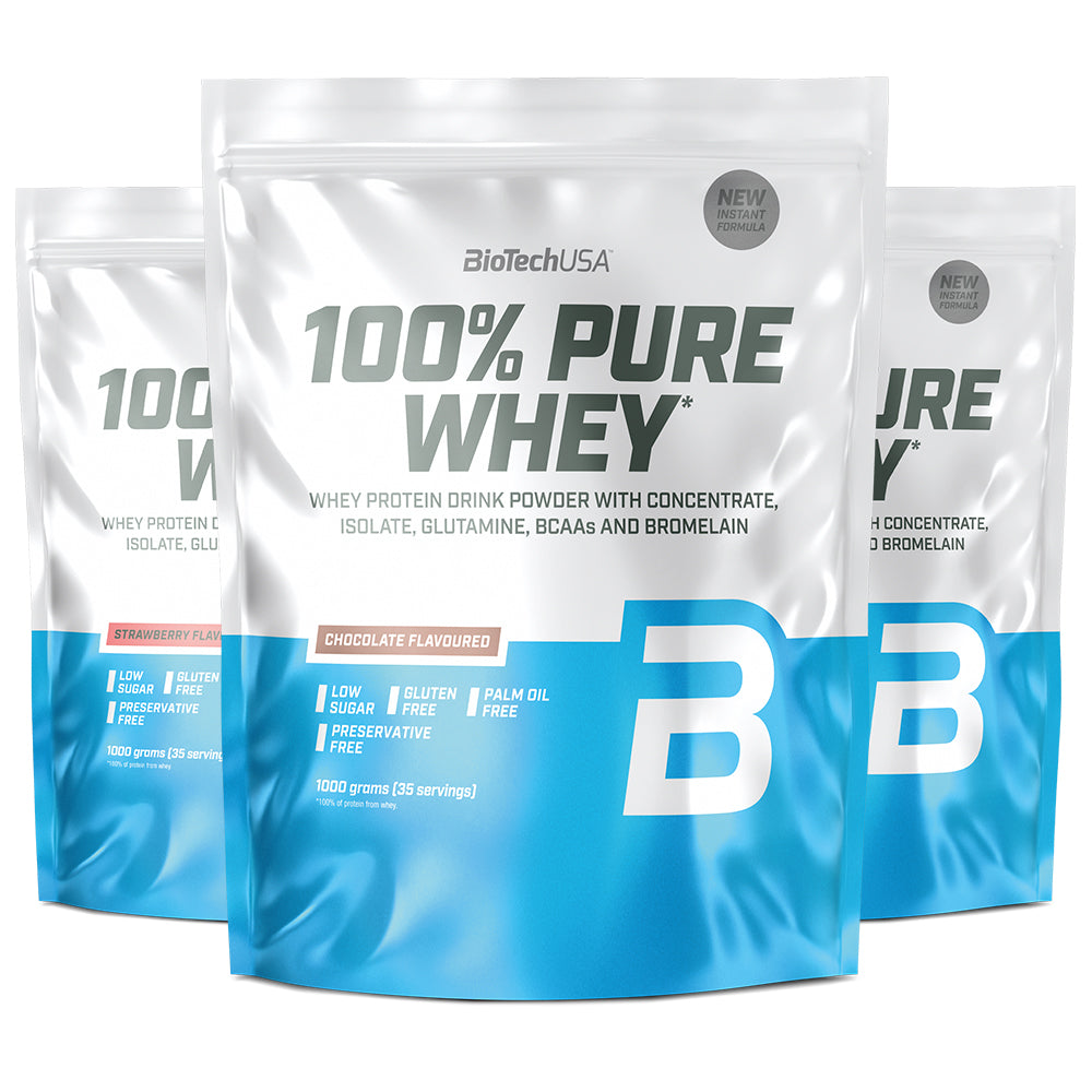 Biotechusa 100  Pure Whey   Proteinpulver  1 Kg    Proteinpulver