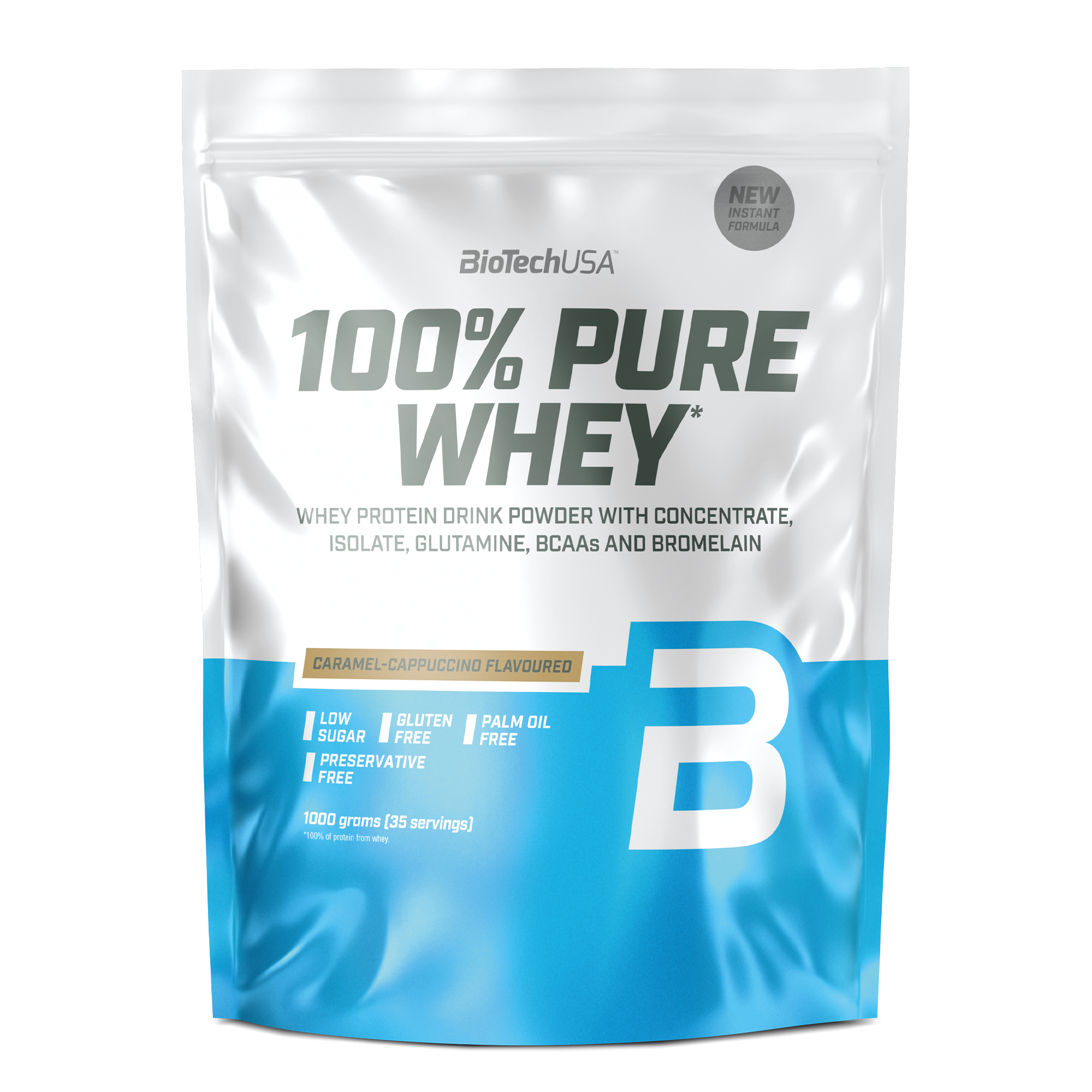 Biotechusa Pure Whey  1kg    Caramel Cappuccino   Proteinpulver