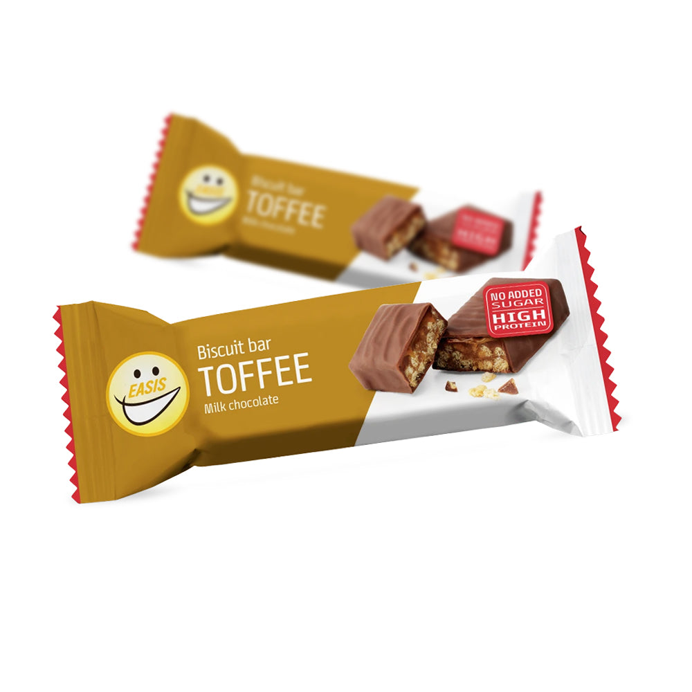 Easis Bar  30g    Biscuit Toffee   Proteinsnacks