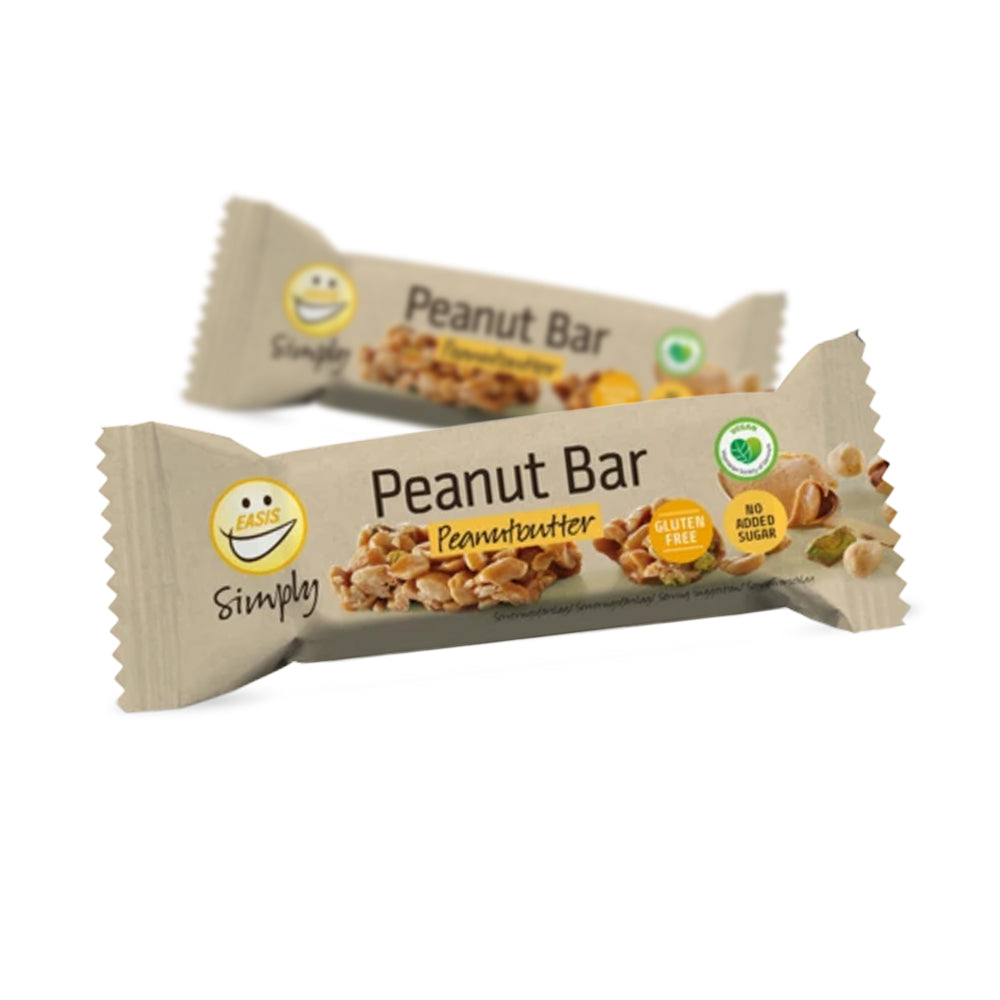 Easis Bar  35g    Simply Peanutbar Med Pistachienødder   Proteinsnacks