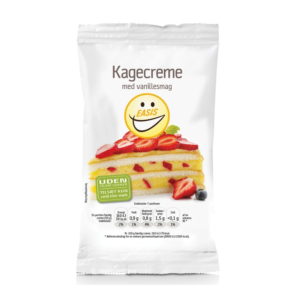 Easis Kagecreme 85g   Mad  Og Mel Produkter