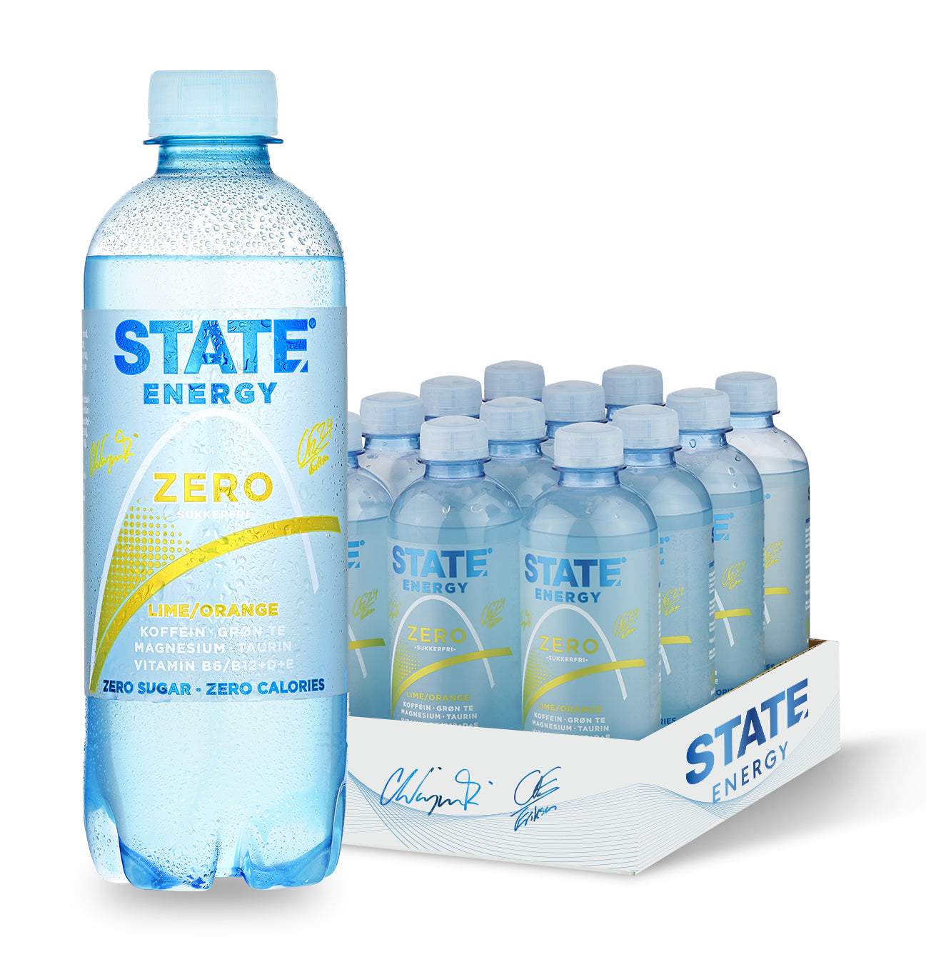 State Energy   Lime Orange Zero  12x 400ml