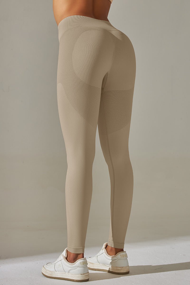 Airmotion Scrunch Leggings Beige   Small  S    Beige