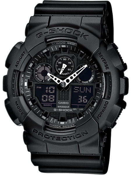 Casio Ga 100 1a1er Herreur G Shock Ur Sort