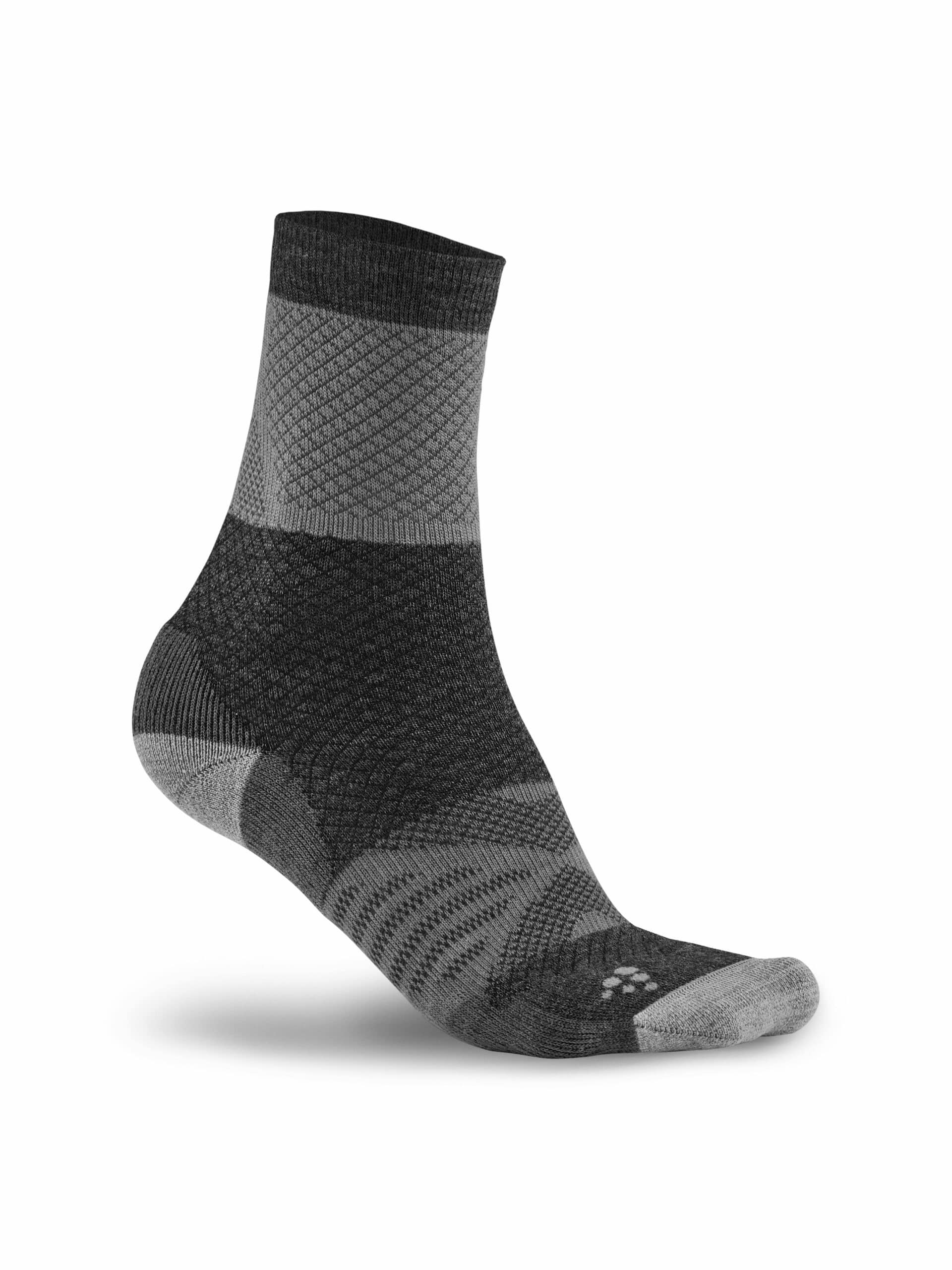 Craft   Xc Warm Sock   Asphalt White 40 42