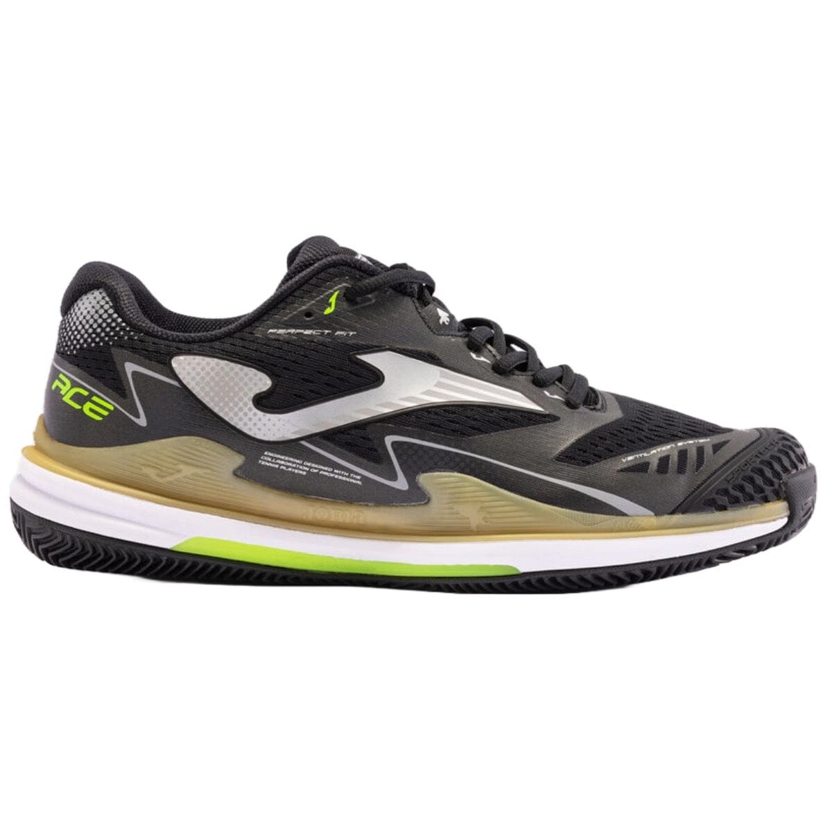 Joma Ace Men Black Gold