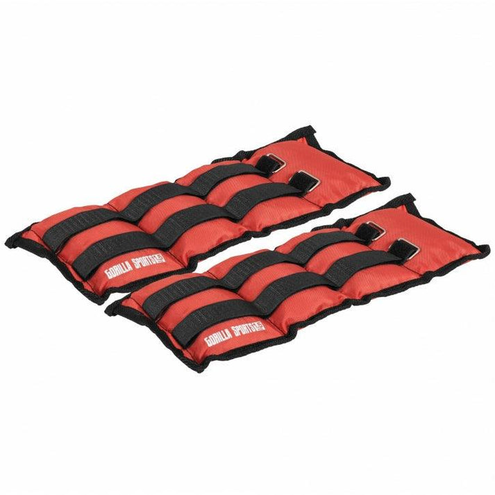 Ankel Håndledsvægte 3 Kg  2x1 5 Kg    Vægtmanchet   Rød