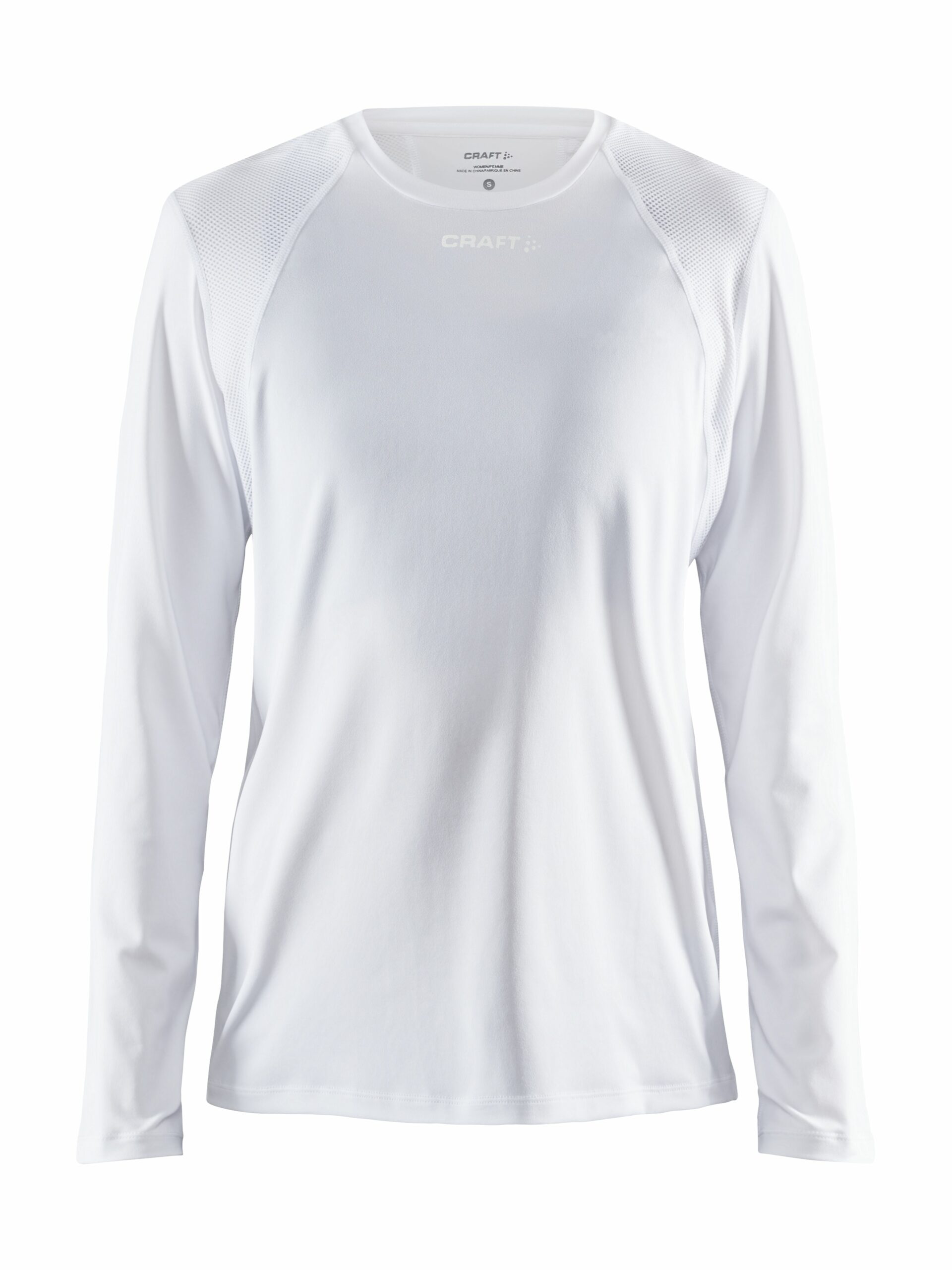 Craft   Adv Essence Ls Tee Kvinder   White Xs