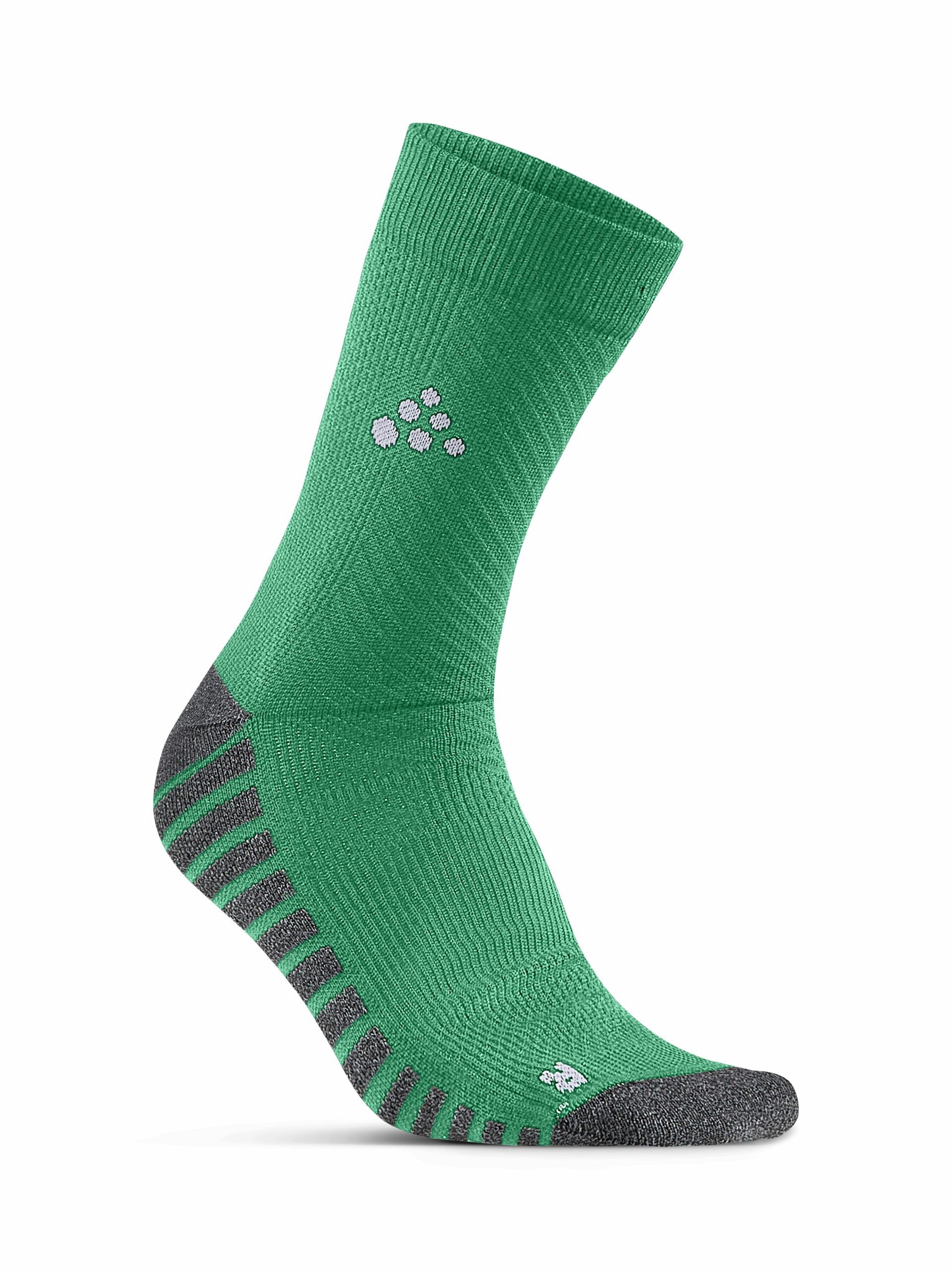 Craft   Progress Anti Slip Mid Sock   Team Green 37 39