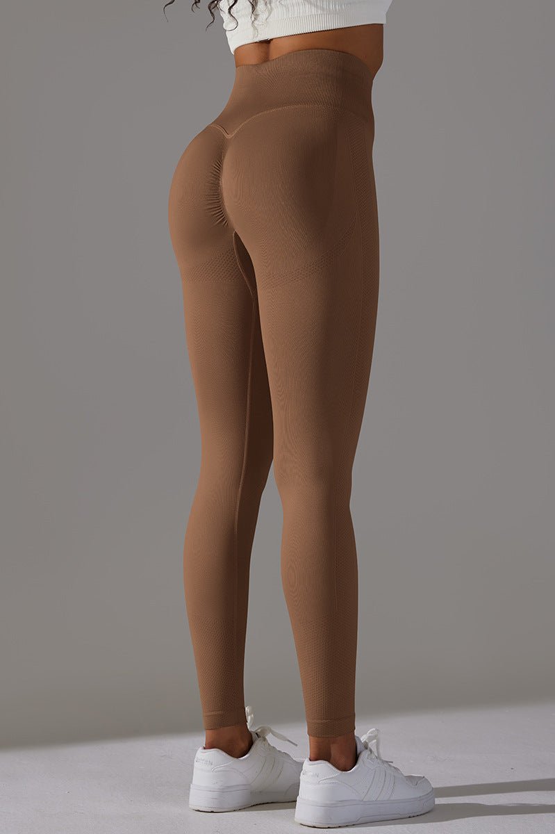 Performancepro Scrunch Leggings Coffee   Small   Coffee